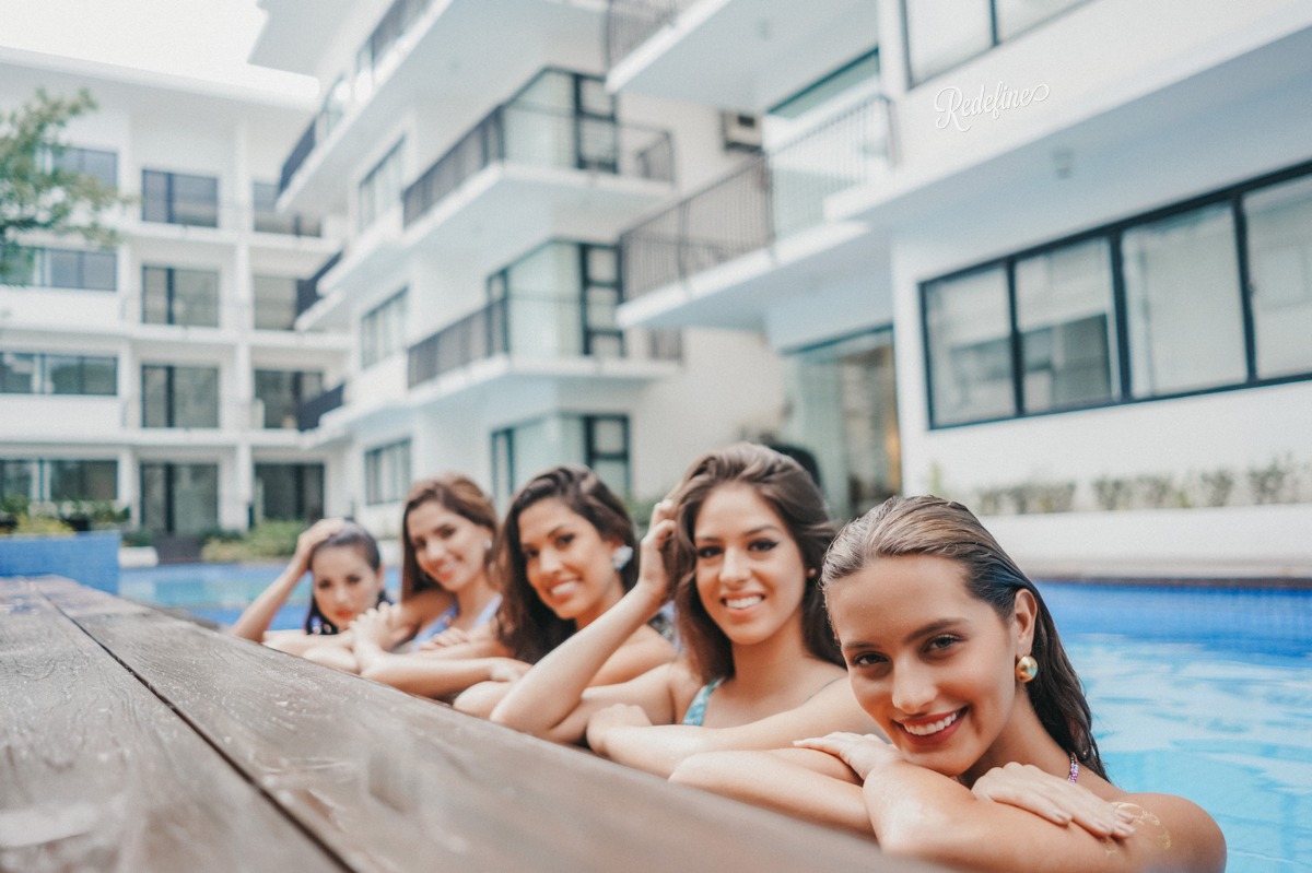 Ms Earth candidates photo shoot on Hotel Pontefino Batangas by Jayson Arquiza